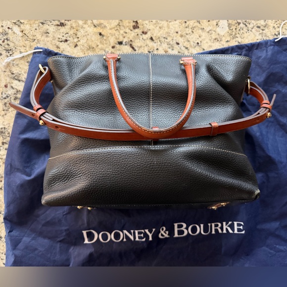 Dooney & Bourke Black Pebbled Leather Purse - Picture 8 of 16